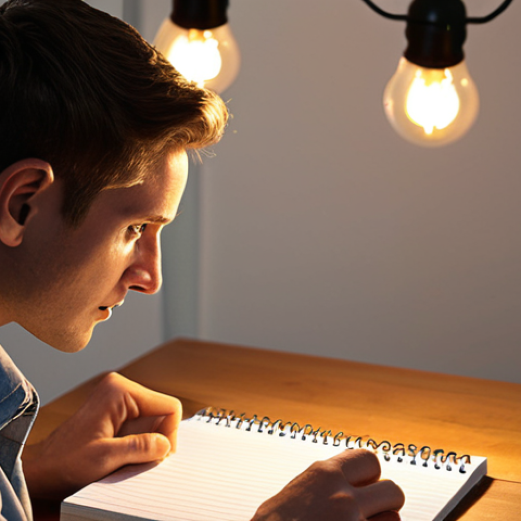 **

> A person thoughtfully considering feedback received on a project, notepad in hand, with lightbulb icons subtly illustrating idea generation in the background. Focus on a calm, receptive expression.

**